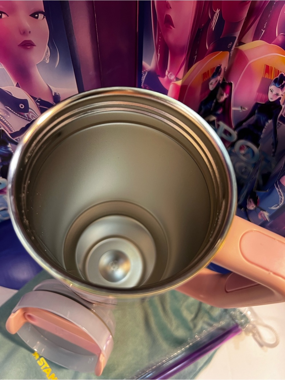 Customized Stanley x K-Pop Demon Hunters 40oz Quencher H2.0 Tumbler Cup purple - Picture 11 of 16